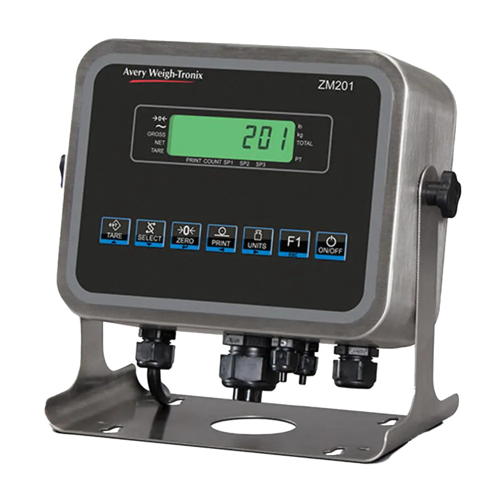 INDICADOR ZM201 ESCRITORIO INOXIDABLE IP66, TN display