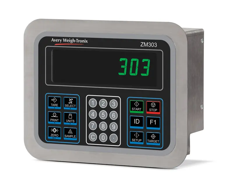 INDICADOR ZM303 MONTAJE EN PANEL 